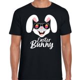 Bellatio Decorations Easter bunny Paashaas t-shirt shirt zwart heren Foute kleding outfit Pasen S