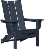 vidaXL Adirondack Stoel Marineblauw Hout