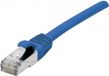 CUC Exertis Connect 858452 Netzwerkkabel 1 m Cat6a S/FTP Blau