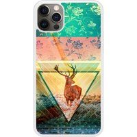 Apple Bedrukt siliconen hoesje compatibel met iPhone 12 Pro Cerf swag