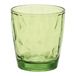 12 stuks glazen 305 ml, Ø 8,4/6,3 x 9,2 cm, groen polycarbonaat