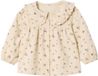 Vertbaudet Babyblouse Vanille Gebloemd Katoen Lange Mouw