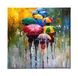 Homemania Paraplu, HM20KNV60 x 60-63, kunst en graffiti, voor woonkamer, slaapkamer, meerkleurig van polyester, hout, 60 x 3 x 60 cm