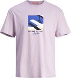 JACK&JONES JORMARBELLA T-shirt à manches courtes col rond Lavande givrée