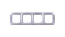 IMPRESJA Viervoudig frame zilver R-4Y/18 ospel 5907577440046