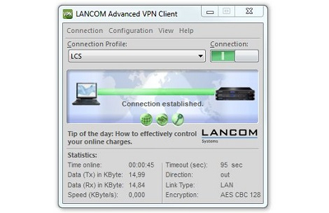 Lancom Systems Advanced VPN Client (Windows)