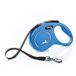 Flexi Klassieke intrekbare hondenriem (band), 4,9 m, maat S, blauw