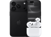 Apple Iphone 18 Pro - 5g 256 Gb Black + Airpods 5 Draadloos Oplaadcase In-ear Draadloze Oordopjes Met Noise-cancelling Smartphone Bundle