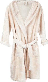 Timboo Badjas Volwassenen Frosted Almond XL - Unisex - Badstof