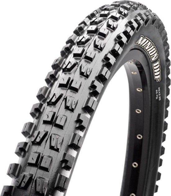 Maxxis Minion DHF Vouwband 27.5x2.60" TLR EXO Dual - Zwart