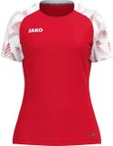 Jako Sonic T-shirt Dames - Rood / Wit | Maat: 42/44