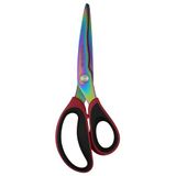 Rockingham Forge Scherpe Keuken/Huishoudschaar, Roestbestendig, Geknikt en Gebogen 9CM Roestvrijstalen Bladen, Regenboog