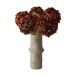 Botané Bouquet artificiel d’hortensias Deep burgundy, 60 cm, 6 pièces