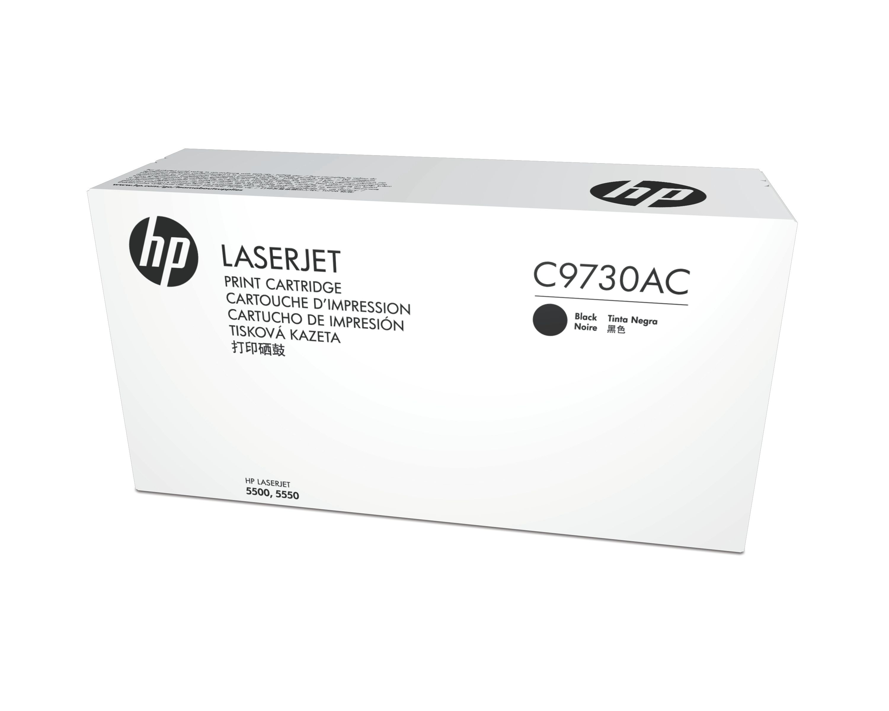 HP 645A Contract Black Original LaserJet Toner Cartridge - C9730AC