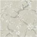 e-Delux GmbH Bloemen behang Profhome 781991-GU papier peint intissé vinyle dur gaufrage à chaud texturé avec motif floral scintillant vert gris galet blanc crème brun beige 5,33 m²/h