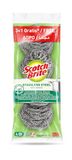 Scotch-Brite Set van 3 + 1 gratis roestvrijstalen wasspiralen, verpakking van 4 x 4 spiralen (16 in totaal)