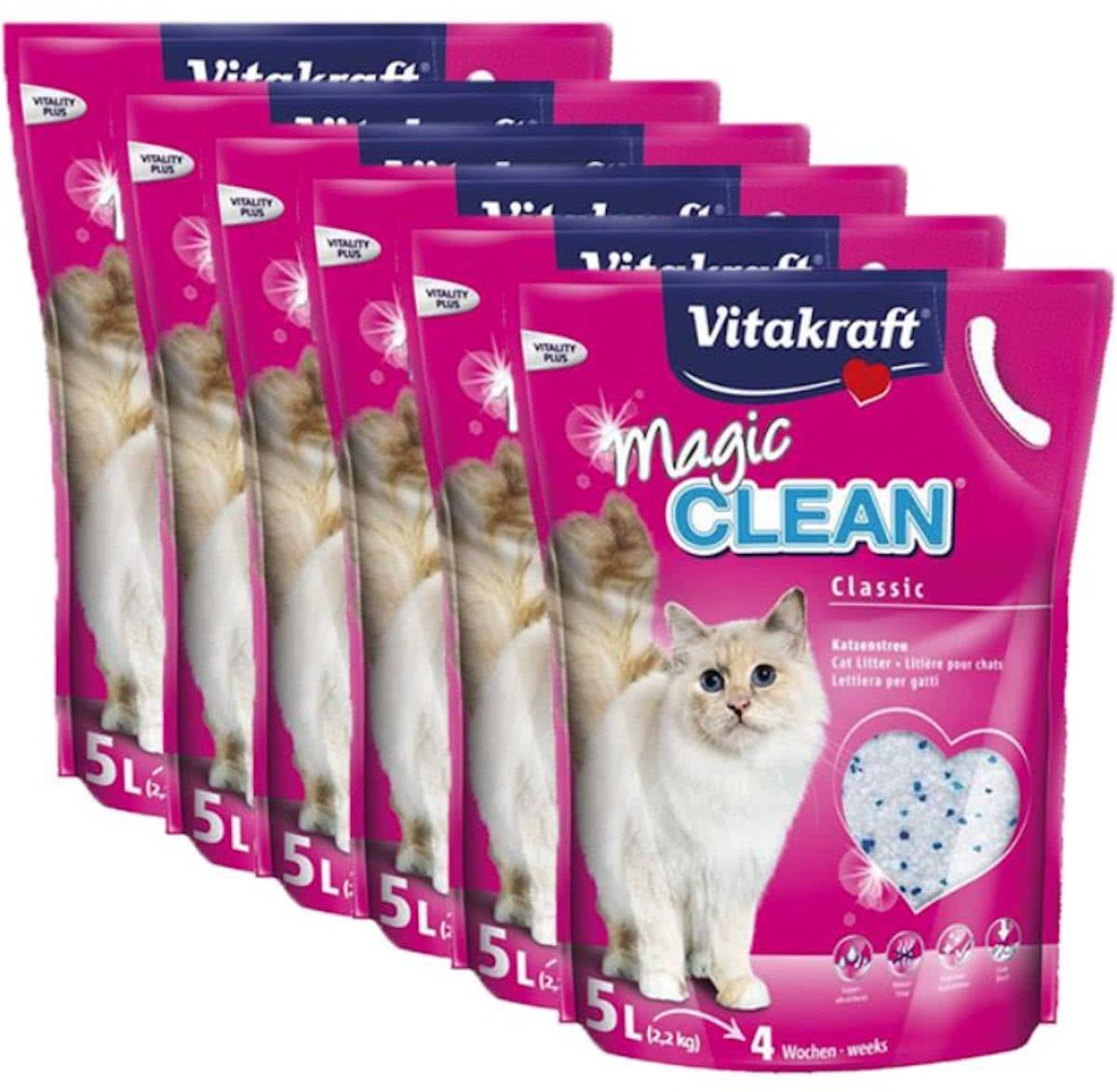 VITAKRAFT Magic Clean 5 LTR - 6 stuks