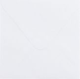 Florence Vaessen Creative Enveloppen Vierkant - 14 x 14 cm - Wit - 500 st. - 120 g
