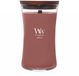 WoodWick Hourglass Grande Bougie Parfumée - Rouge Oud - 130 heures de combustion
