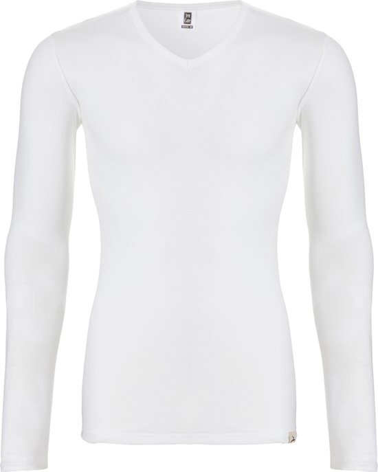 Ten Cate heren Thermo Lange mouw V-Neck shirt 30246 wit-XL 7