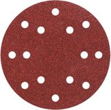 Wolfcraft - Set zelfhechtende schuurschijven 10-delig, voor hout/metaal - 8404000