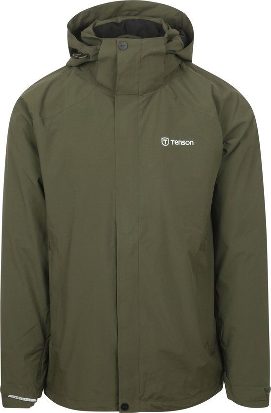 Tenson Biscaya MPC Extreme Jacket Donkergroen - Maat M - Heren - Regenjas