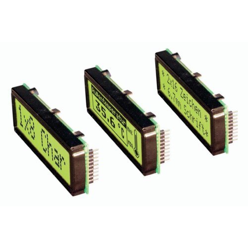 Electronic Assembly LCD-display geel-groen (B x H x D) 68 x 26,8 x 10,8 mm EADIP162-DNLED