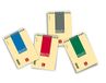 Pigna Formaat A6, liniatuur, 5 m, vierkant, 5 mm, spiraalblok, meerkleurig, 8005235079427