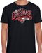 Bellatio Decorations Merry Christmas Kerstshirt / Kerst t-shirt zwart voor heren - Kerstkleding / Christmas outfit L
