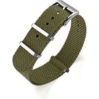 Omega X Swatch Armband SZSMART Premium nylon bandje voor Omega X Swatch Green 22mm