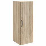 vidaXL Wandkast 33 x 34,5 x 90 cm Bewerkt hout Sonoma eiken