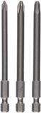 Bosch jeu de 3 embouts Extra Hard PH1; PH2; PH3; 152 mm