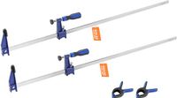 VEVOR 2 X Klemmen voor Houtbewerking 914 mm Gietijzer Afsluitbaar