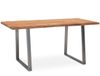 Ervesto Eettafel 180x90x76 cm acacia massief hout / metaal