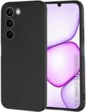 Techsuit Hoesje geschikt voor Realme C100 5G - Soft Flex Silicone Back Cover - Zwart