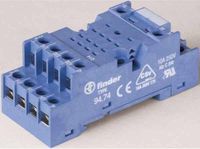 Finder Relais Finder Série 94 14 Contacts, Rail Din, Montage Panneau, 250v C.a., Pour Relais Série 55.34 ( Prix Pour 1 )