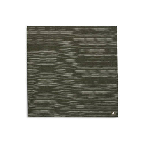 Jollein Jollein hydrofiele doek Large 115x115cm Stripe Leaf Green GOTS