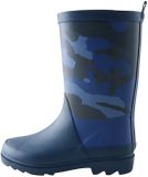 Next Jongens Rubberen Regenlaarzen Blauw Camouflage Maat 29
