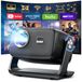 Projecteur vidéo 4K, mise au point automatique, Wi-Fi, Bluetooth, portable