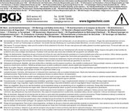 BGS technic BGS Dopsleuteldop Gear Lock, diep - 1/2 - 14 mm