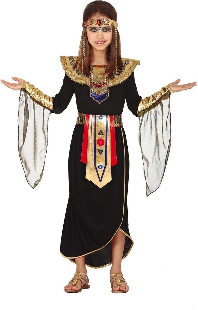 Cleopatra Jurkje Meisje Zwart - Polyester - EAN: 8434077836309