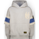 Vingino Nimo Jongens Sweater Katoen Lange Mouw Fearless Grey Melee Maat 92