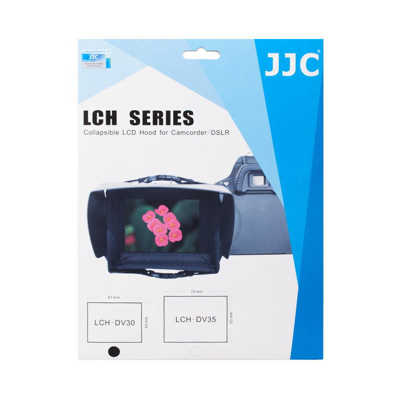 JJC LCD Hood voor 3 inch