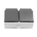 Amig - Dubbel opbouw Schuko-stopcontact IP54 met deksels Mod.3650