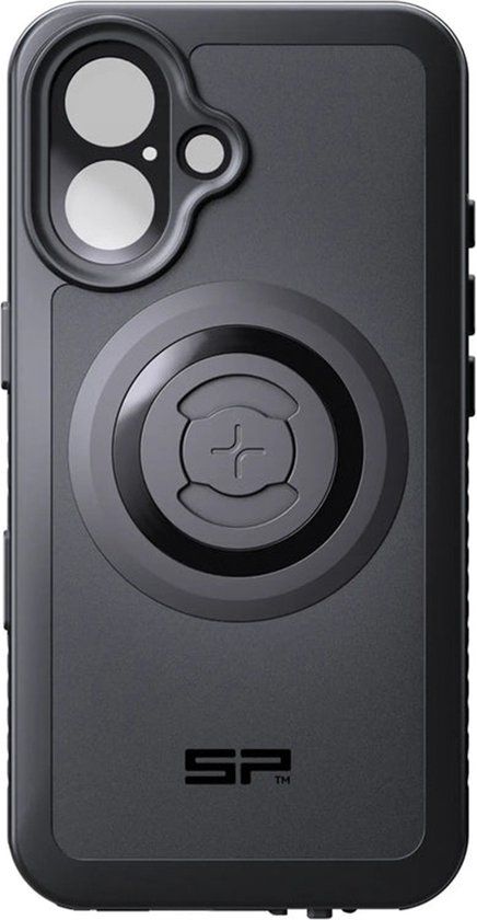 SP Connect Xtreme SPC+ iPhone 16 Hoesje Full Protect MagSafe Zwart