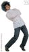 Widmann SRL Dwangbuis Dr Crazy Kostuum Man XL Wit / Beige Polyester
