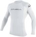 O'Neill Wetsuits Basic Skins Crew Rash Guard Lange Mouwen Wit XS