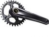 Shimano Deore XT M8100 Hollowtech II Crankstel Zwart 165 mm