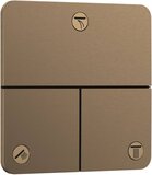 Hansgrohe ShowerSelect Comfort Q Afbouwdeel Stopkraan Brushed Bronze