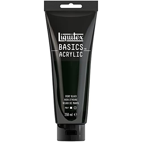 Liquitex Basics Ivory Black Acrylverf - 250ml